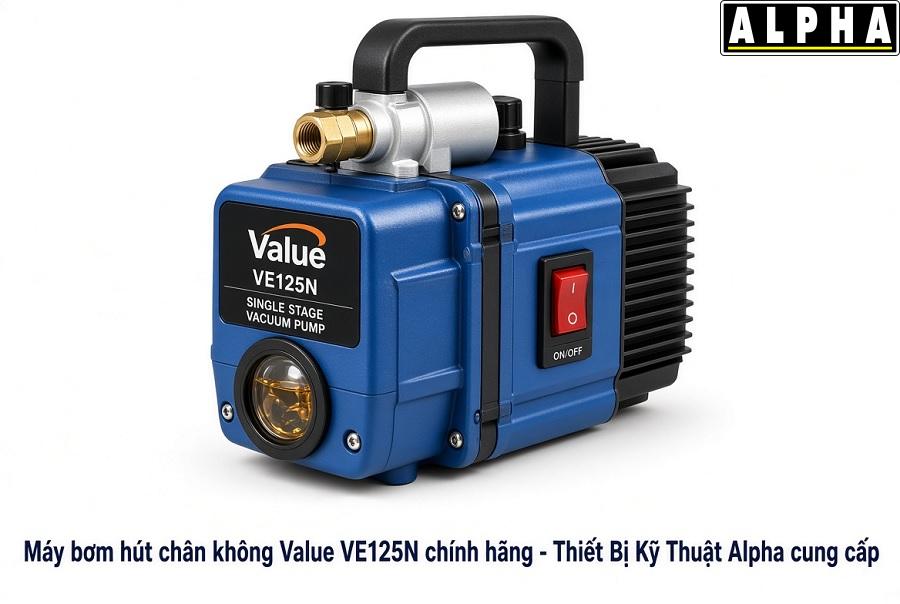 Thông tin liên hệ đặt mua máy bơm hút chân không Value VE125N
