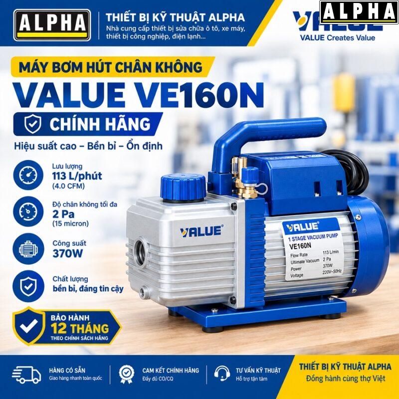 Thông tin liên hệ đặt mua máy bơm hút chân không Value VE160N Thông tin liên hệ đặt mua máy bơm hút chân không Value VE160N