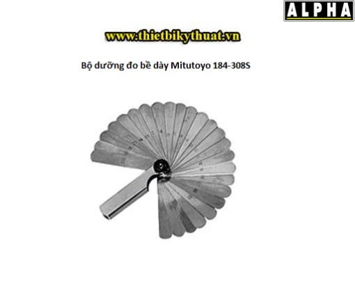 Bộ dưỡng đo bề dày Mitutoyo 184 308S