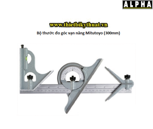 Bộ thước đo góc vạn năng Mitutoyo 300mm