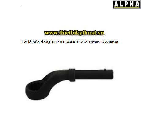 Cờ lê búa đóng TOPTUL AAAU3232 32mm L270mm 1