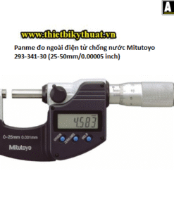 Panme đo ngoài điện tử chống nước Mitutoyo 25 50mm0 00005 inch