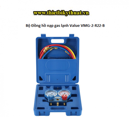 Bộ Đồng hồ nạp gas lạnh Value VMG-2-R22-B