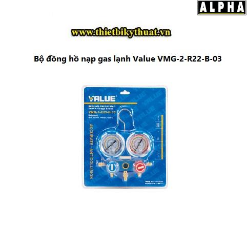 dong ho nap gas lanh value VMG 2 R22 B 03