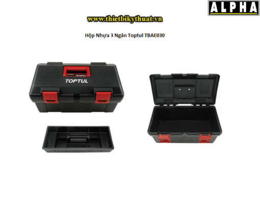 Hộp Nhựa 3 Ngăn Toptul TBAE030