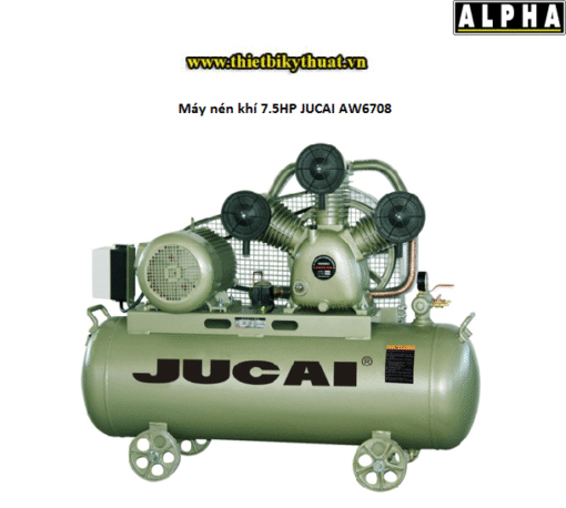 Máy nén khí 7.5HP JUCAI AW6708 2