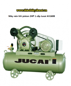 Máy nén khí piston 2HP 1 cấp Jucai AV1608