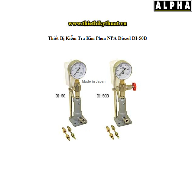 Thiết Bị Kiểm Tra Kim Phun NPA Diezel DI 50B