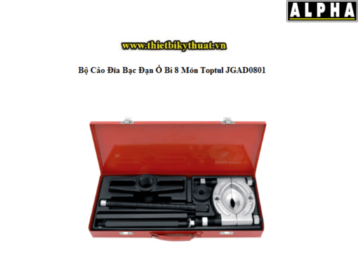 Bộ Cảo Đĩa Bạc Đạn Ổ Bi 8 Món Toptul JGAD0801
