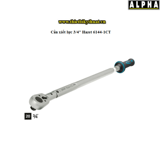 Cần xiết lực 3.4 Hazet 6144 1CT