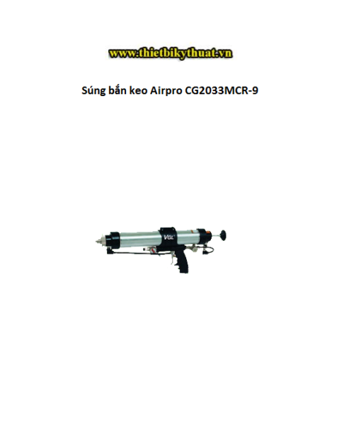 Súng bắn keo Airpro CG2033MCR-9