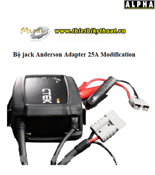 Anderson Adapter 25A Modification