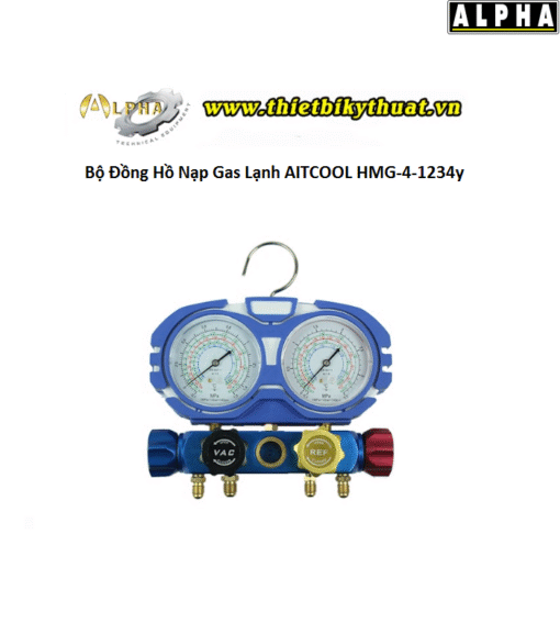 Bộ Đồng Hồ Nạp Gas Lạnh AITCOOL HMG 4 1234y