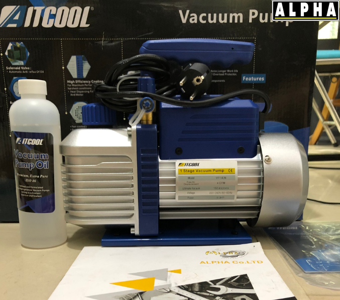 Máy Bơm Chân Không 1 Cấp AITCOOL VP140N Máy Bơm Chân Không 1 Cấp AITCOOL VP140N
