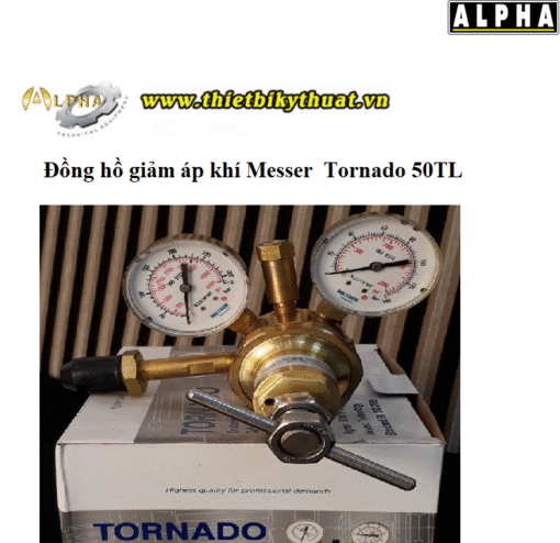 Van giảm áp khí Nito messer Tornado 50 TL 1