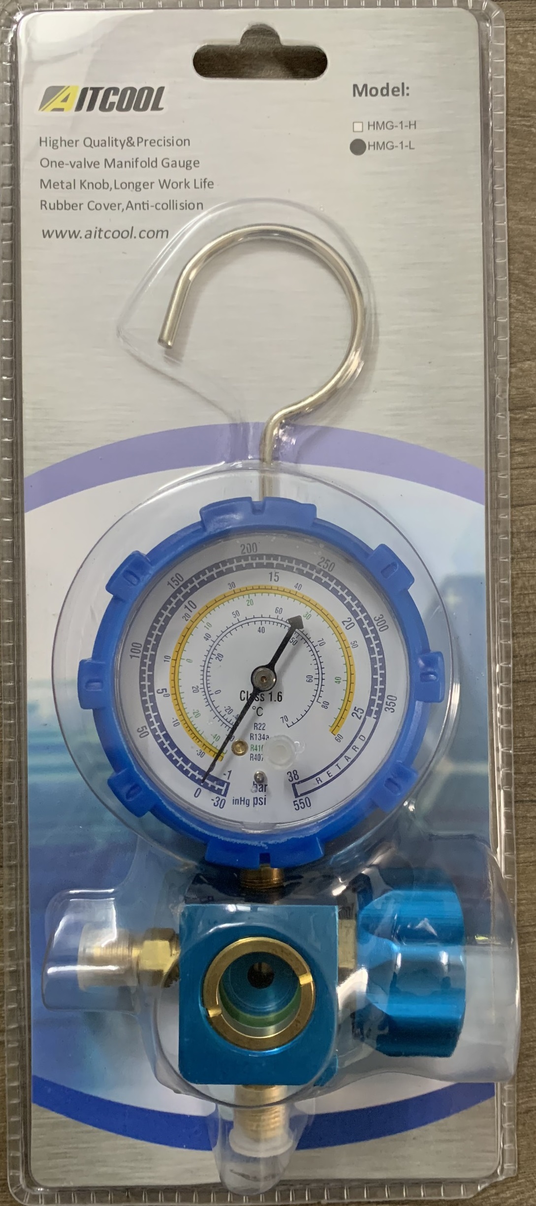 Đồng hồ đo gas lạnh áp thấp HMG-1-L