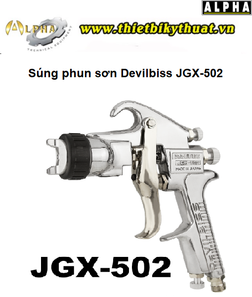 Súng phun sơn Devilbiss JGX 502