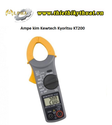 Ampe kìm Kewtech Kyoritsu KT200