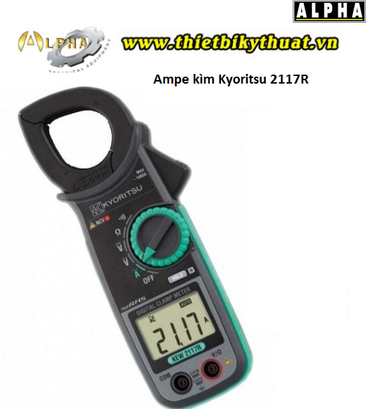Ampe kìm Kyoritsu 2117R