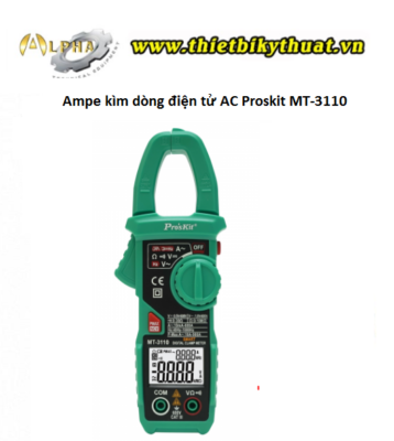 Ampe Kìm Dòng Điện Tử AC Proskit MT-3110
