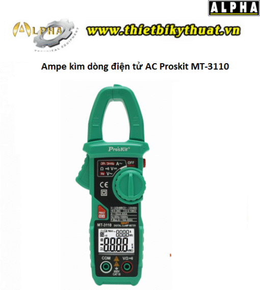 Ampe kìm dòng điện tử AC Proskit MT 3110