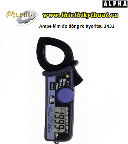 Ampe kìm đo dòng rò Kyoritsu 2431