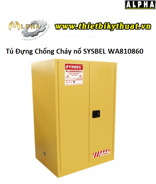 Tủ đựng chống cháy nổ SYSBEL WA810860