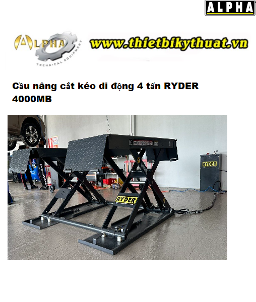 cầu nâng cắt kéo đi động - cầu nâng cắt kéo cũ - giá cầu nâng cắt kéo di động - cầu nâng di động