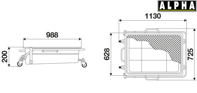 Thiết bị hứng nhớt thải 95L RAASM 42072