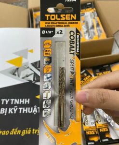 Mũi Khoan Inox HSS M35 1/8 inch TOLSEN 75204