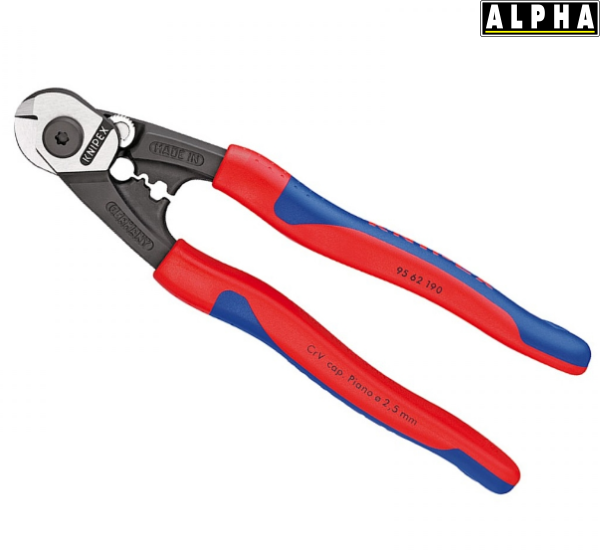 Kìm Cắt Cáp Thép KNIPEX 9562190