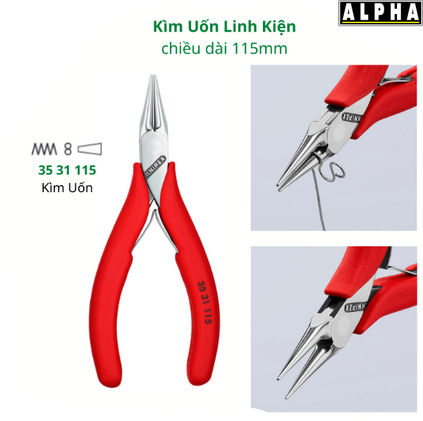 Kìm Linh Kiện KNIPEX 35 31 115