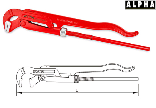 Cờ Lê Mỏ Quạ Kẹp Lớn TOPTUL DDAF1A48