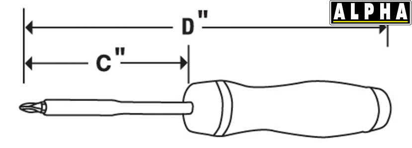 Tua Vít 8-3/4" Snap-On SSDMR4BPM