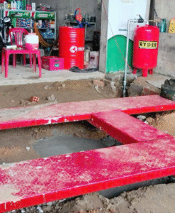 Cầu Nâng 1 Trụ Chữ H Âm Nền RYDER CNCH3500