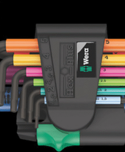 Bộ Lục Giác Ngắn Đầu Bi 9 Chi Tiết Wera 051331640019