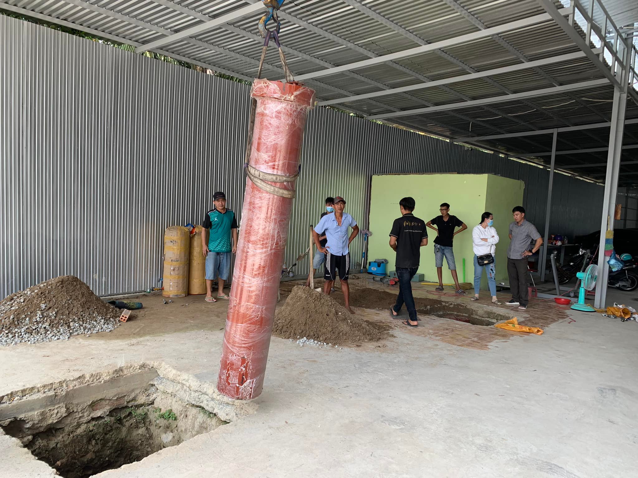 DỊCH VỤ DI DỜI VÀ THÁO LẮP CẦU NÂNG 1 TRỤ RỬA XE