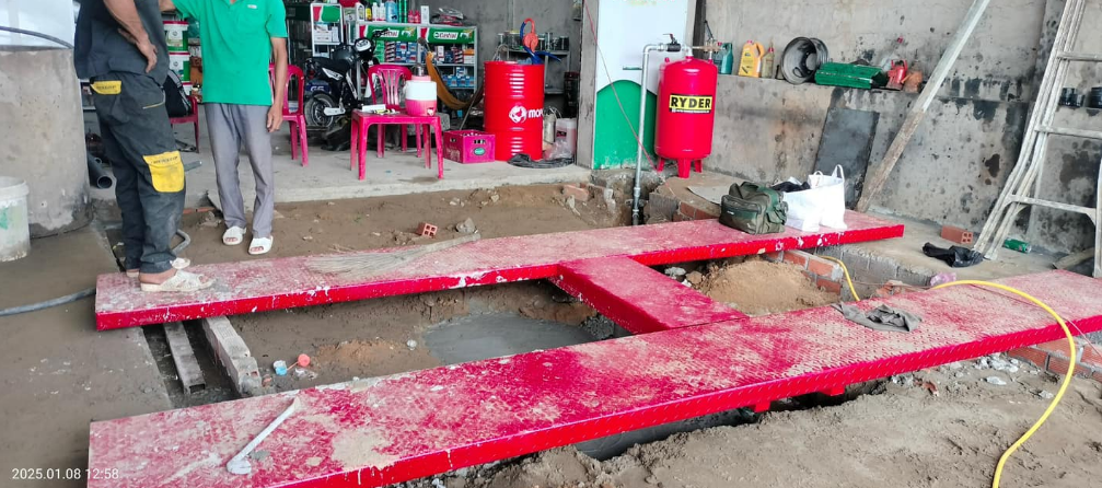 DỊCH VỤ DI DỜI VÀ THÁO LẮP CẦU NÂNG 1 TRỤ RỬA XE