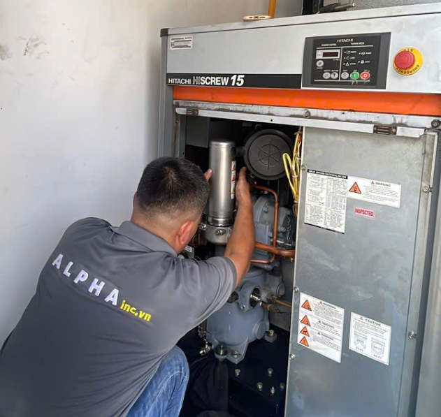 CHUYÊN BẢO TRÌ VÀ SỬA CHỮA HỆ THỐNG MÁY NÉN KHÍ PISTON TRỤC VÍT