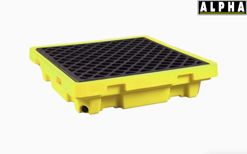 Pallet Chứa Phuy Chống Tràn Dầu SYSBEL SPP401 Pallet Chứa Phuy Chống Tràn Dầu SYSBEL SPP401