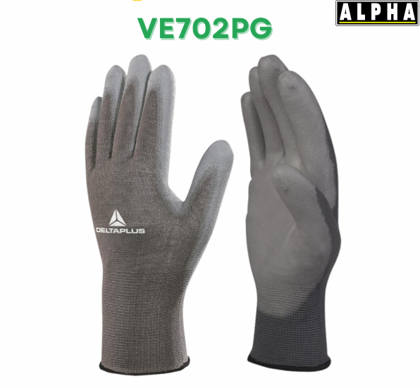 Găng Tay Phủ PU DELTA PLUS VE702PG