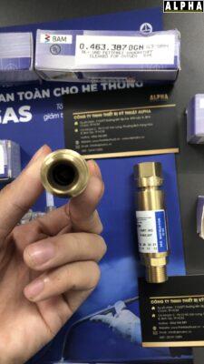 Van Chống Cháy Ngược MESSER 0-463-387 DGN G3/8RH