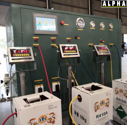 Hệ Thống Chiết Nạp Môi Chất Lạnh Đa Trạm CHUNMU CM20A