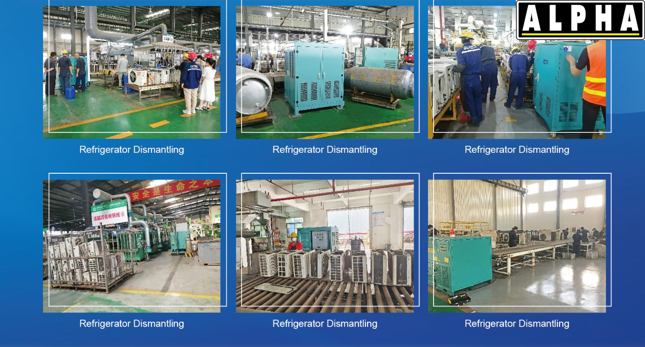 Hệ Thống Chiết Nạp Môi Chất Lạnh Đa Trạm CHUNMU CM20A