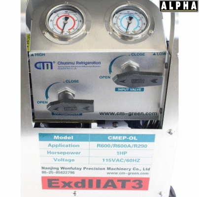 Máy Thu Hồi Gas Chống Cháy Nổ CHUNMU CMEP-OL