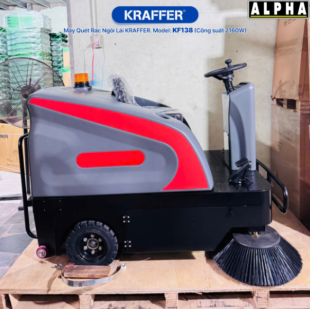 Máy Quét Rác Ngồi Lái KRAFFER KF138