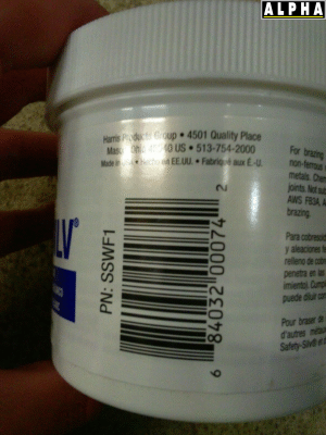 Chất Trợ Hàn HARRIS Stay SILV White Jar