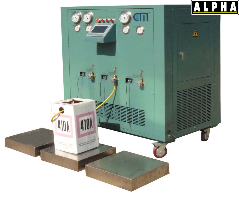 Hệ Thống Chiết Nạp Môi Chất Lạnh Đa Trạm CHUNMU CM20A