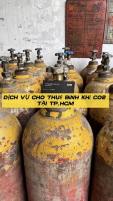 Dịch Vụ Cho Thuê Bình Khí CO2 Tại TP.HCM