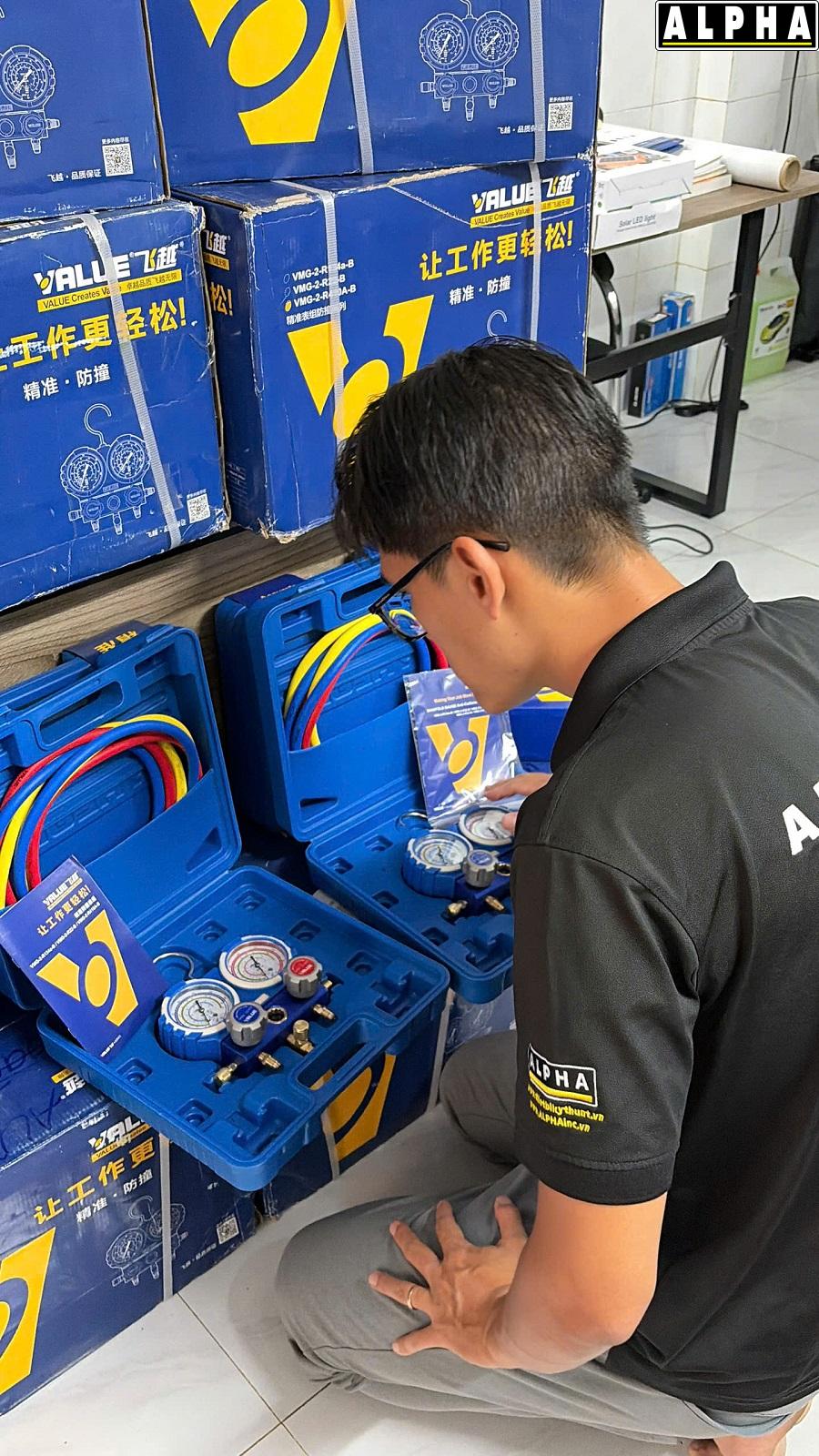 đồng hồ nạp gas lạnh value giá rẻ